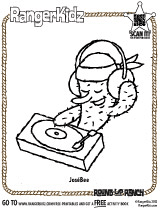RangerKidz Josebee Coloring Page