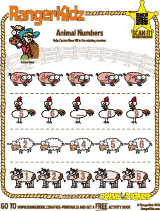 RangerKidz Animal Numbers