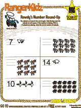 RangerKidz Rowdy's Number Round-Up