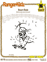 RangerKidz Desert Dude Dot-to-Dot