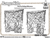 RangerKidz Holiday Find the Difference Puzzle