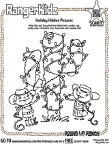RangerKidz Holiday Hidden Picture Puzzle