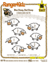 RangerKidz Blue Sheep Red Sheep