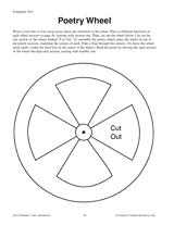 Poetry Wheel