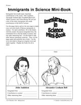 Immigrants in Science Mini-Book