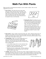 Math Fun with Plants