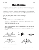 Make and Read a Compass