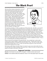 The Black Pearl: Pel&eacute;