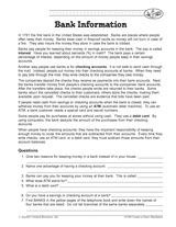 Bank Information