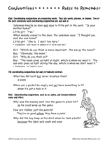 includes Rules to Remember, a practice page of riddles, and answers