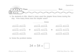 Math Warm-Up 101 for Gr. 1 & 2: Operations