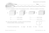 Math Warm-Up 124 for Gr. 5 & 6: Measurement & Geometry