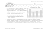 Math Warm-Up 202 for Gr. 5 & 6: Graphs, Data & Probability