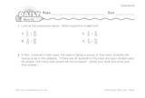Math Warm-Up 90 for Gr. 5 & 6: Operations