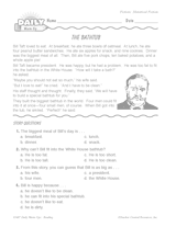 Reading Warm-Up 103 for Gr. 1 & 2: Historical Fiction