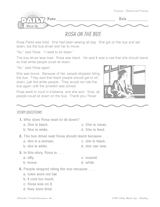 Reading Warm-Up 104 for Gr. 1 & 2: Historical Fiction