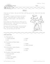 Reading Warm-Up 52 for Gr. 1 & 2: Science