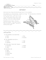 Reading Warm-Up 54 for Gr. 1 & 2: Science