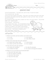 Reading Warm-Up 98 for Gr. 1 & 2: Historical Fiction