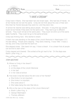 Reading Warm-Up 106 for Gr. 1 & 2: Historical Fiction