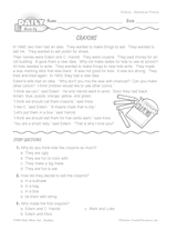 Reading Warm-Up 112 for Gr. 1 & 2: Historical Fiction