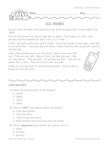 Reading Warm-Up 42 for Gr. 1 & 2: American History