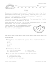 Reading Warm-Up 63 for Gr. 1 & 2: Science