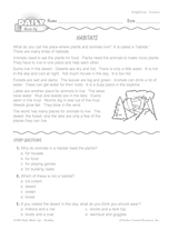 Reading Warm-Up 64 for Gr. 1 & 2: Science
