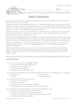Reading Warm-Up 24 for Gr. 3 & 4: Biography