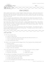 Reading Warm-Up 34 for Gr. 3 & 4: American History