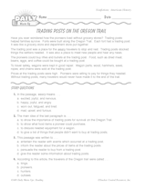 Reading Warm-Up 36 for Gr. 3 & 4: American History