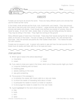 Reading Warm-Up 51 for Gr. 3 & 4: Science