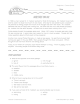 Reading Warm-Up 67 for Gr. 3 & 4: Current Events