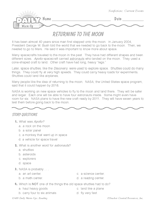 Reading Warm-Up 70 for Gr. 3 & 4: Current Events