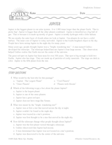 Reading Warm-Up 57 for Gr. 3 & 4: Science