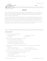 Reading Warm-Up 60 for Gr. 3 & 4: Science