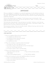 Reading Warm-Up 63 for Gr. 3 & 4: Science