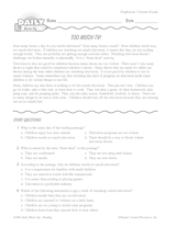 Reading Warm-Up 77 for Gr. 3 & 4: Current Events