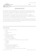 Reading Warm-Up 20 for Gr. 5 & 6: Biography