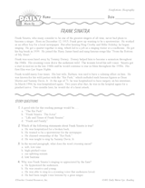 Reading Warm-Up 23 for Gr. 5 & 6: Biography