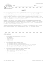 Reading Warm-Up 56 for Gr. 5 & 6: Science