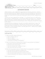 Reading Warm-Up 26 for Gr. 5 & 6: Biography