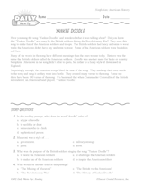 Reading Warm-Up 41 for Gr. 5 & 6: American History