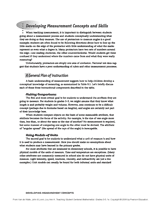 Developing Measurement Concepts & Skills