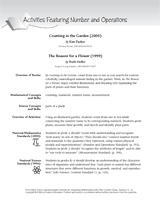 Literature & Math: Stories about Flowers