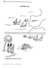 Columbus Day Coloring Page