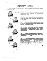 Explorers' Routes