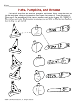 Hats, Pumpkins, and Brooms