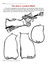 The Jack-o'-Lantern Witch