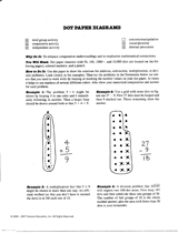 Dot Paper Diagrams